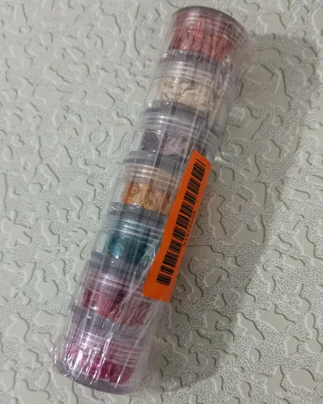 گل خشک چلیپا مدل رزین اپوکسی بسته 7 عددی