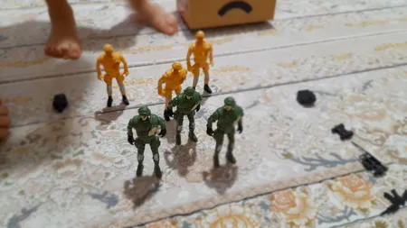 اسباب بازی جنگی طرح سرباز بسته 6 عددی