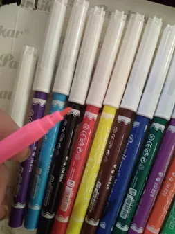 ماژیک رنگ آمیزی 12 رنگ پارسیکار مدل JM 826-12