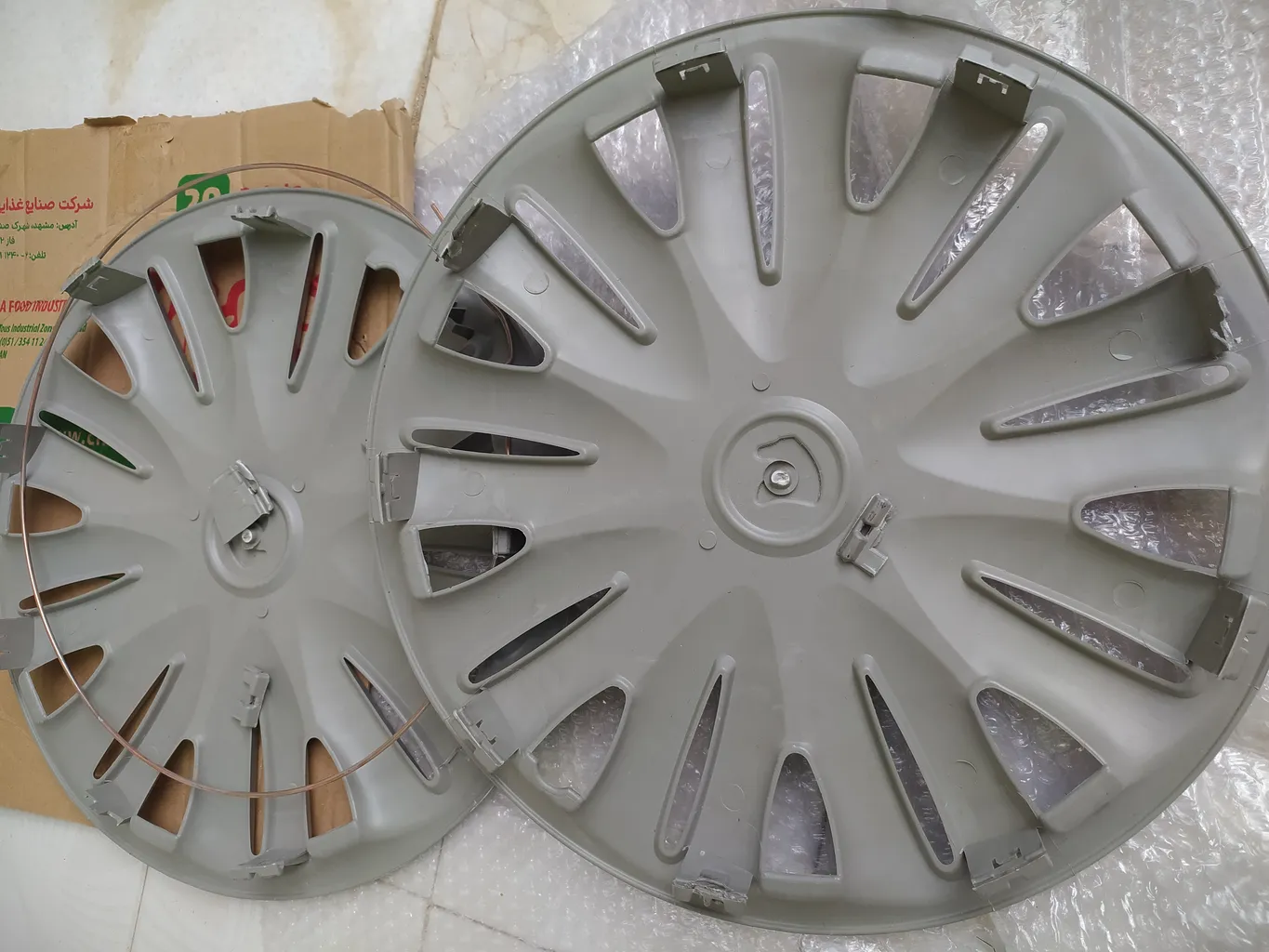 قالپاق چرخ مدل ACSamand سایز 15 اینچ مناسب برای سمند