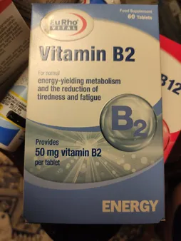قرص ویتامین ب2  بسته 60 عددی