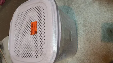 سبد رخت چرک لیمون مدل بافت کد DH2135