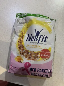 کورن فلکس نسفیت با طعم عسل و بادام نستله  - 400 گرم