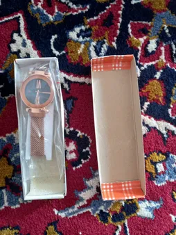 ساعت مچی عقربه ای دخترانه مدل Di Rozgold