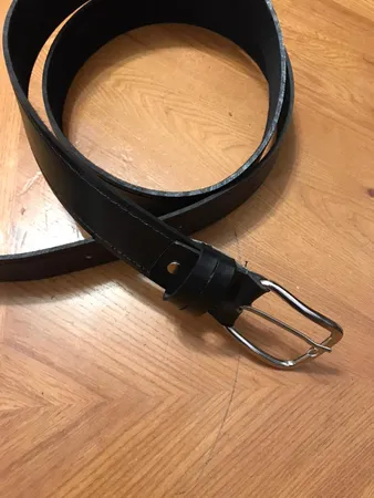 کمربند مردانه چرم طرح Equal Tb 1