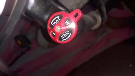 اهرم قفل دوشاخ دوچرخه مدل 60