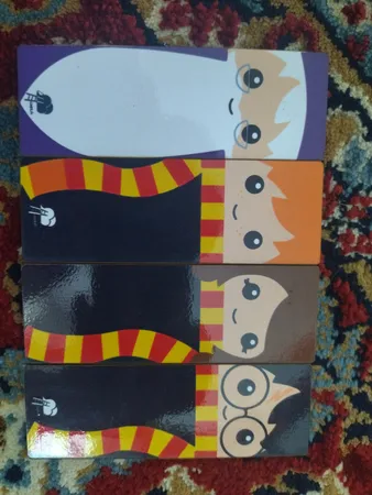 نشانگر کتاب باروچین مدل هری پاتر کد bk-14 بسته 4 عددی