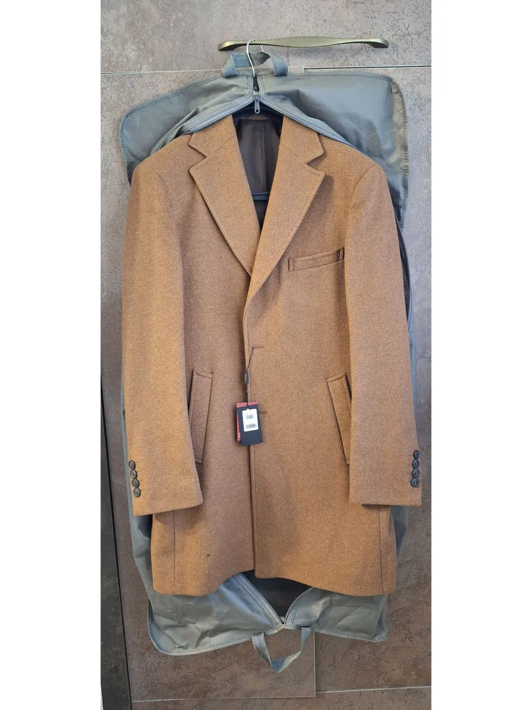 پالتو مردانه پیر کاردین مدل یقه انگلیسی