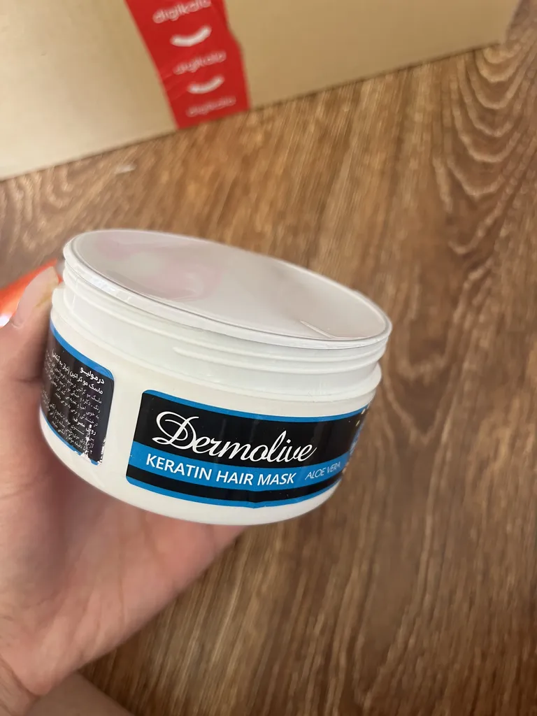 ماسک مو درمولیو مدل کراتین حجم 300 میلی لیتر