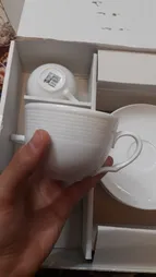 ست فنجان و نعلبکی 12 پارچه تقدیس مدل هتلی