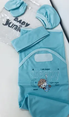 قنداق 5 تکه نوزاد مدل سامر کد t77285493