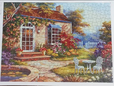 پازل 500 تکه ایران پازل مدل خانه رویایی