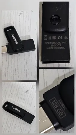 فلش مموری سن دیسک مدل Ultra Dual Drive GO USB Type-C ظرفیت 128گیگابایت
