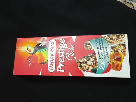 تشویقی طوطی هپی برد مدل استیک پرستیژ وزن 60 گرم