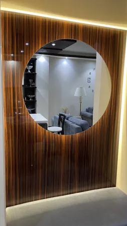 آینه سرویس بهداشتی تارا دکور مدل بک لایت ساده کد 70