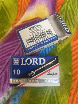 تیغ یدک سنتی لرد مدل Super بسته 10 عددی