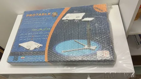 میز لپ تاپ پروتیبل مدل کول پد فن دار