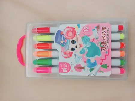 ماژیک رنگ آمیزی  12 رنگ مدل MiNi color pen  کد ZS-206