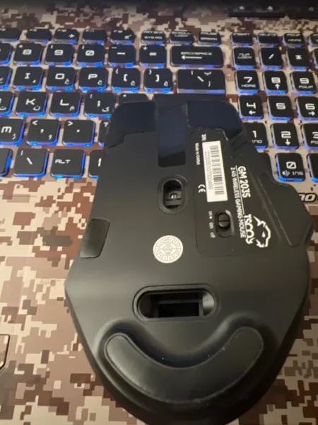 ماوس بی سیم مخصوص بازی تسکو مدل GM 2035