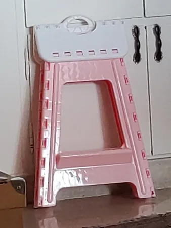 صندلی تاشو ناصر پلاستیک مدل Simple سایز بزرگ