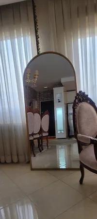 آینه مدل قدی فلزی طرح ماندگار پایه دار ALF-180