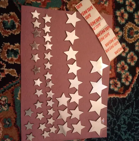 آیینه طرح ستاره کد E03