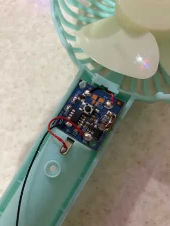 پنکه شارژی مدل JD