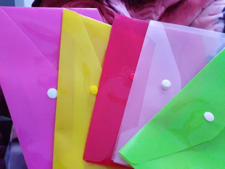 پوشه دکمه دار فوسکا سایز A5 بسته 10 عددی