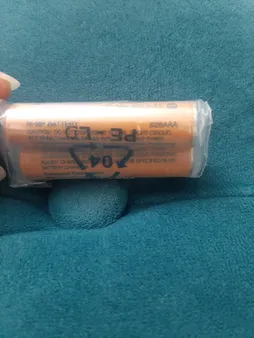 باتری نیم قلمی قابل شارژ تلفن بی سیم پاناسونیک مدل  Ni-MH/HHR-55AAAB HRMR03 بسته دو عددی