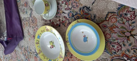 سرویس چینی 5 پارچه کودک چینی زرین ایران سری ایتالیا اف مدل Farm درجه عالی