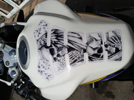 برچسب باک موتور سیکلت رایسان  کد SM039