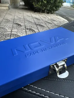 مجموعه آچار بکس نووا مدل NTS 7003 ست 17 عددی شش گوشه