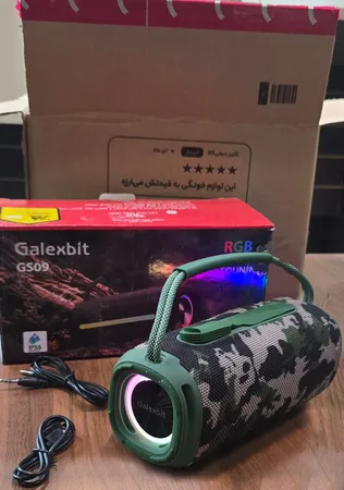 اسپیکر بلوتوثی قابل حمل گلکسبیت مدل Cylindrical GS_09