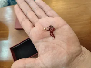 تجریه خرید آویز گردنبند طلا 18 عیار زنانه کرابو مدل فاطمهKr31378