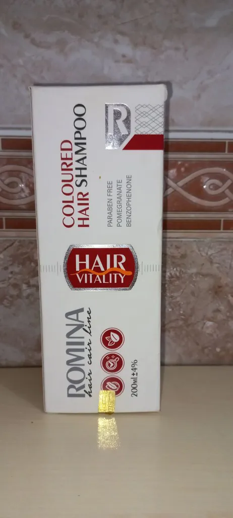 ماسک مو رومینا مدل تثبیت کننده رنگ مو حجم 200 میلی لیتر