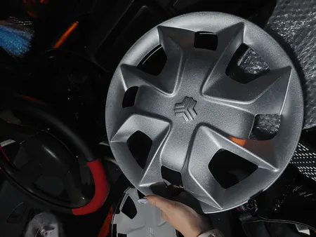 قالپاق چرخ تی پی ای مدل ساینایی کد TPA-PS04 سایز 13 اینچ مناسب برای پراید بسته 4 عددی