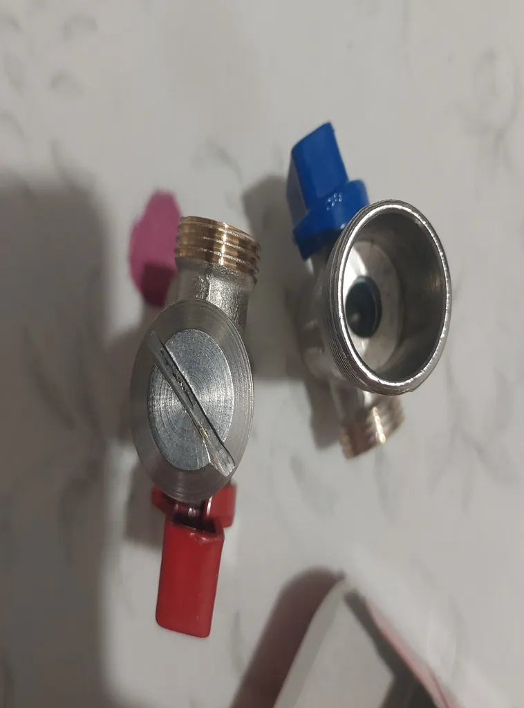 شیر پیسوار ققنوس مدل استاندارد برنجی فیلتردار 3/8 مجموعه 2 عددی