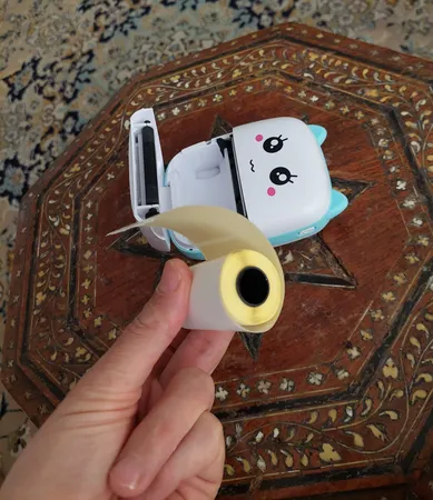 برچسب پرینتر لیبل زن مدل حرارتی 40x50 بسته 750 عددی