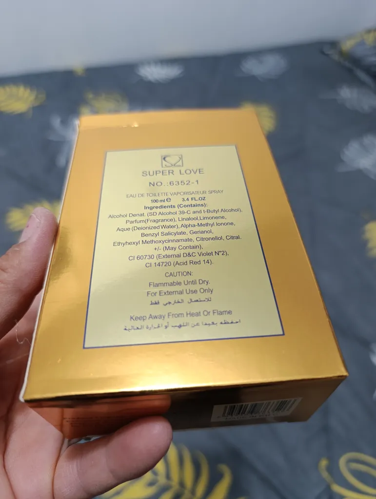 ادو پرفیوم کلاسیک مدل SUPER LOVE حجم 100 میلی لیتر