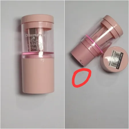 تراش دایمارس مدل پاک کن دار مخزن دار کد 811