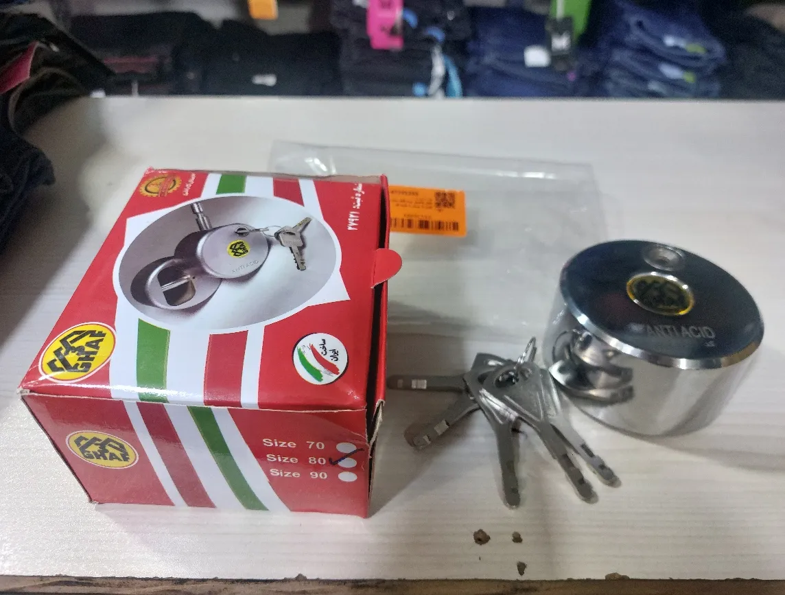 قفل کتابی سه قاف مدل 100 کلید 2 شیار