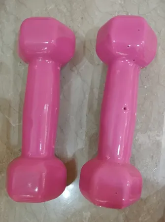 دمبل ایروبیک روکش دار 1.5 کیلوگرمی بسته دو عددی