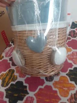 سبد رخت چرک مدل خرس نانان کد SLN-S-S