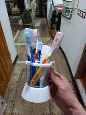 تجریه خرید جا مسواکی غزال مدل ارغوان طرح رو میزی