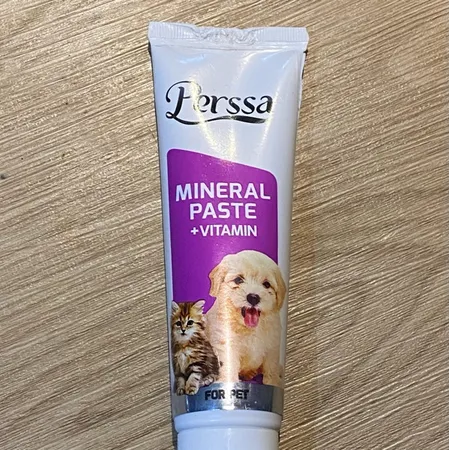 خمیر ویتامینه سگ و گربه پرسا کد 8115 وزن 100 گرم