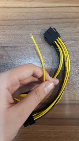 کابل تبدیل ۸ پین مادگی کارت گرافیک PCIE به دو ۸ پین مدل GPURIG