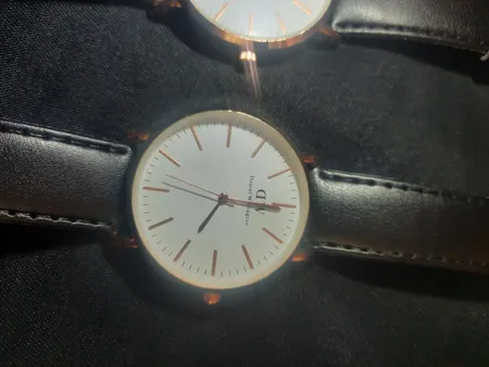 ست ساعت مچی عقربه ای زنانه و مردانه کد D-05