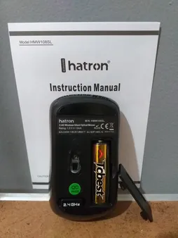 ماوس بی سیم هترون مدل HMW108SL