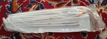 قلم موی طراحی ناخن مدل 702D بسته 15 عددی