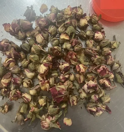 غنچه گل رز خشک مدل K2